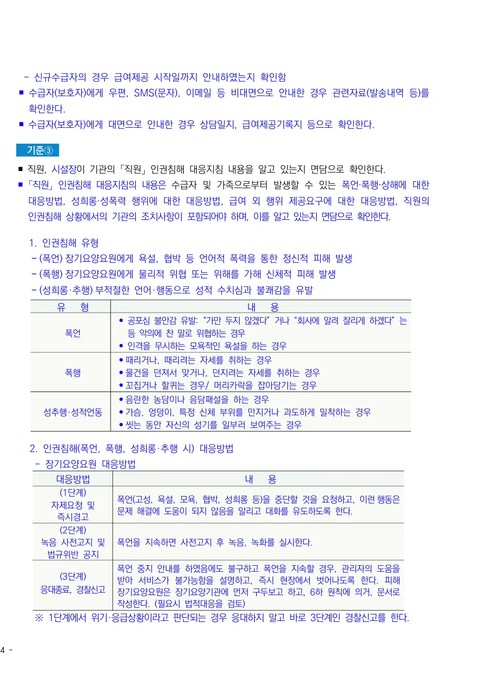 2026년 방문요양 평가매뉴얼 원본 쪽 2/3